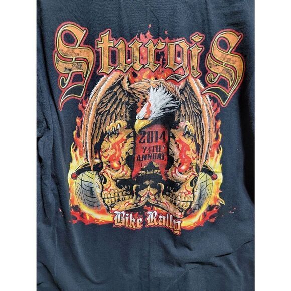 2014 Sturgis Graphic T-Shirt #029‎ - Picture 5 of 5